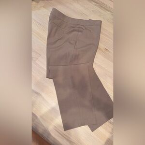 Akris Punto Taupe Brown Tailored Trousers